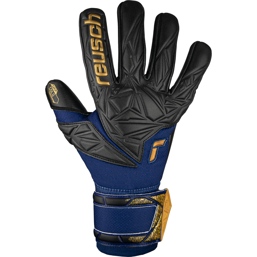 Gants gardien Reusch Attrakt Gold NC noir or