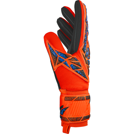 Gants gardien Reusch Attrakt Silver NC orange bleu