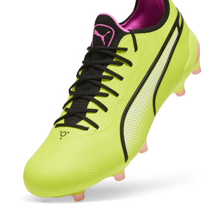 Puma King Ultimate FG/AG jaune rose