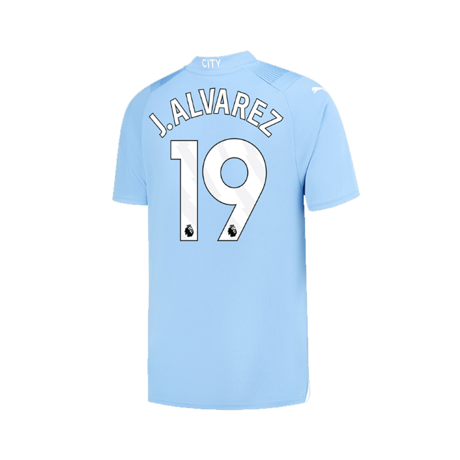 Maillot Domicile Manchester City 2023/24 Alvarez Taille L - Occasion