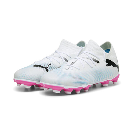 Puma Future 7 Match junior FG/AG blanc rose