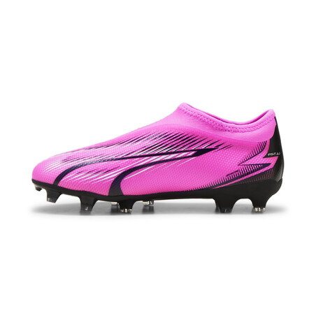 Puma Ultra Match junior LaceLess FG/AG rose noir