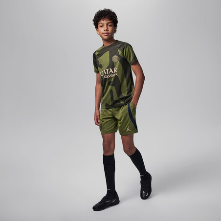 Short entraînement junior PSG Strike vert 2023/24