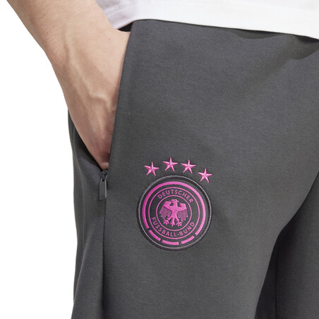 Pantalon survêtement Allemagne Travel gris rose 2024