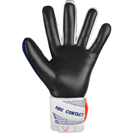 Gants gardien Reusch Pure Contact Gold blanc orange