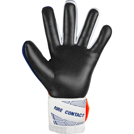 Gants gardien Reusch Pure Contact Silver Junior blanc orange