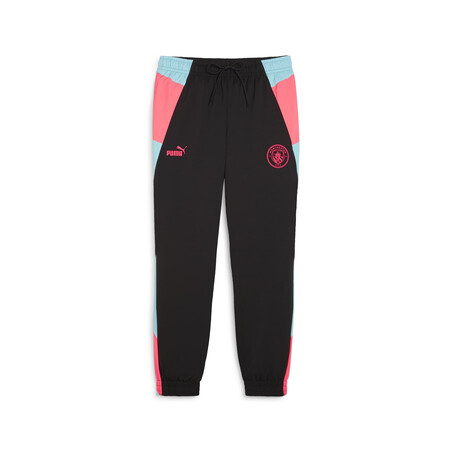 Pantalon survêtement Manchester City Woven noir rose 2023/24