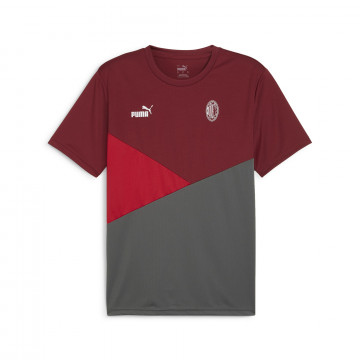 T-shirt Milan AC gris rouge 2023/24