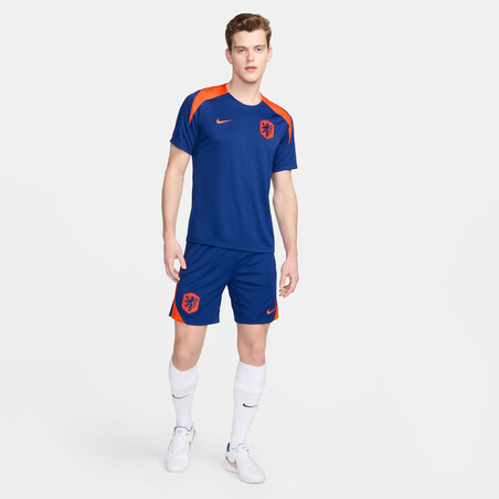 Short entraînement Pays-Bas Strike bleu orange 2024