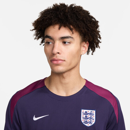 Maillot entraînement Angleterre Strike violet 2024