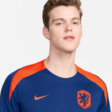 Maillot entraînement Pays-Bas Strike bleu orange 2024