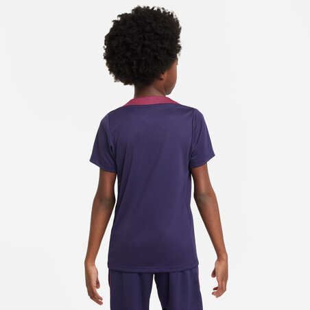 Maillot entraînement junior Angleterre Strike violet 2024