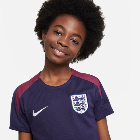 Maillot entraînement junior Angleterre Strike violet 2024