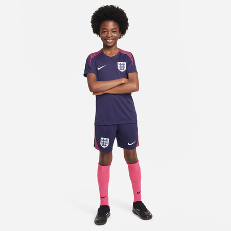 Maillot entraînement junior Angleterre Strike violet 2024