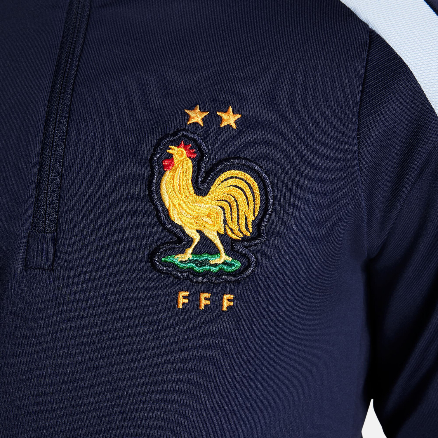 Sweat Zippé Equipe De France FFF - Collection Officielle - Taille Homme