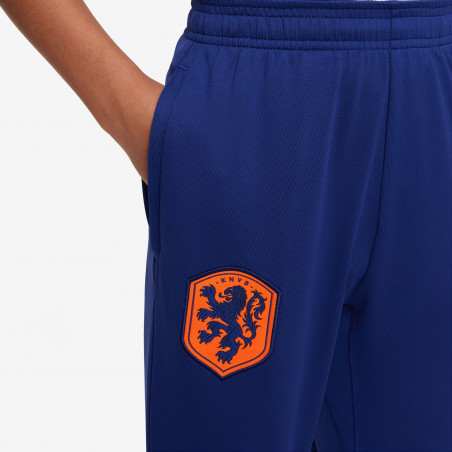Pantalon survêtement junior Pays-Bas Strike bleu 2024