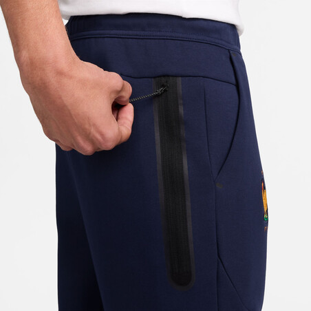 Pantalon survêtement Equipe de France TechFleece bleu 2024