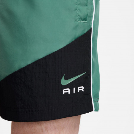 Short Nike Air Woven vert noir