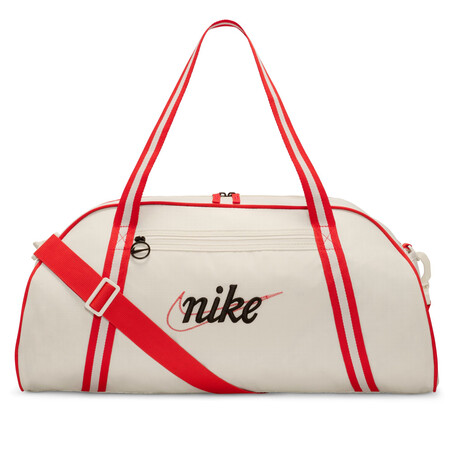 Sac de sport Nike Heritage Retro blanc rouge