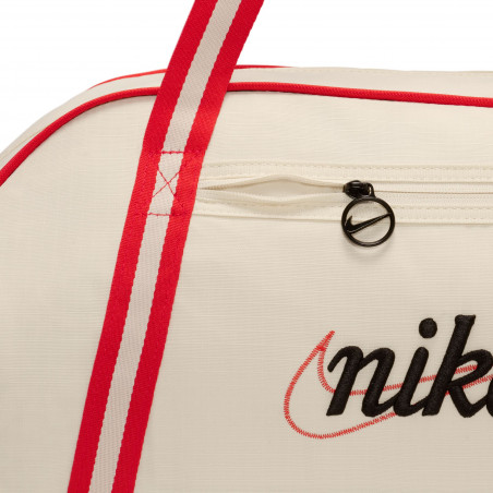 Sac de sport Nike Heritage Retro blanc rouge