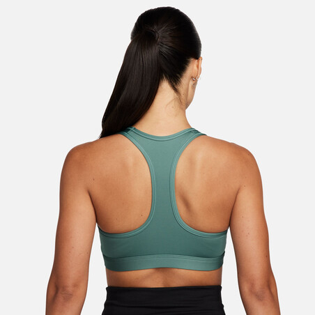 Brassière Nike vert foncé