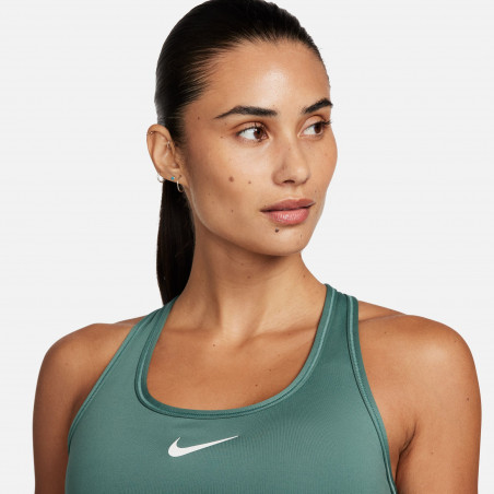 Brassière Nike vert foncé