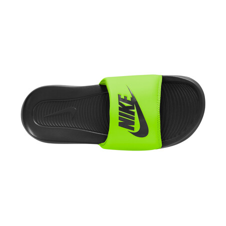 Sandales Nike Victori One Slide noir jaune