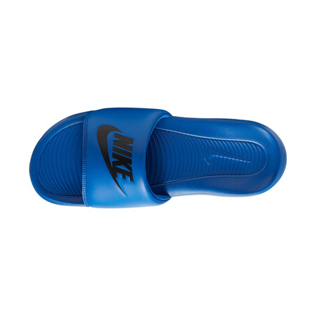 Sandales Nike Victori One Slide bleu noir