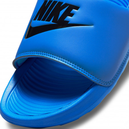 Sandales Nike Victori One Slide bleu noir