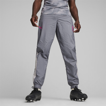 Pantalon survêtement avant match Milan AC gris rose 2023/24