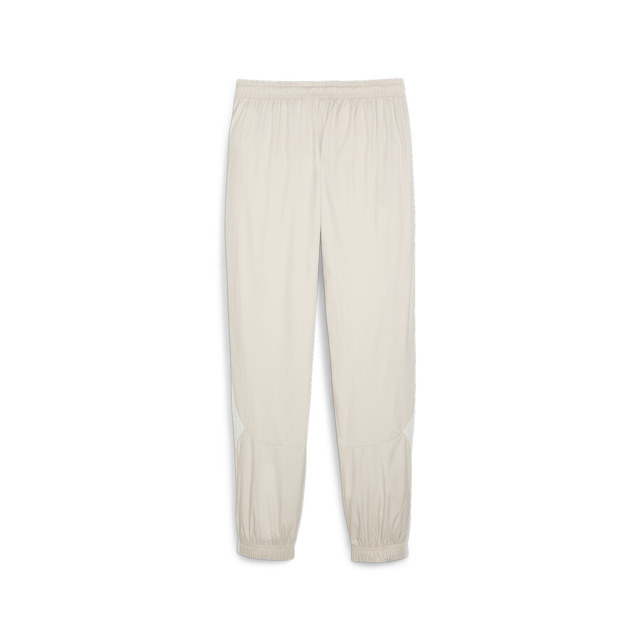 Pantalon survêtement avant match OM beige orange 2023/24