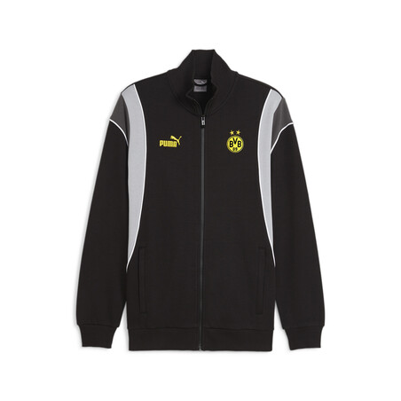 Veste survêtement Dortmund Archive noir gris 2023/24