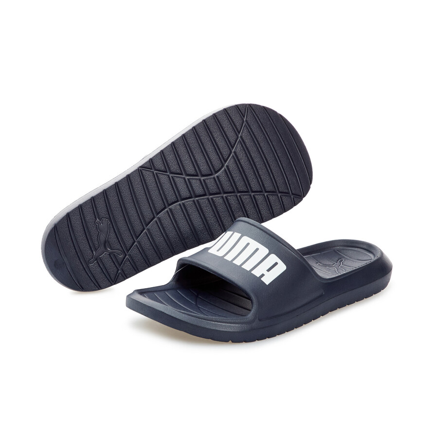 Claquettes Puma DiveCat Lite bleu sur Foot