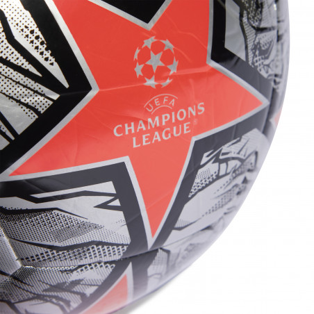 Ballon adidas Ligue des Champions gris rouge