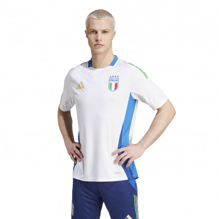 Maillot entraînement Italie blanc bleu 2024