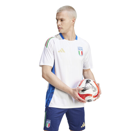 Maillot entraînement Italie blanc bleu 2024