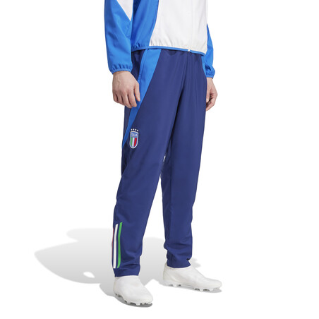 Pantalon survêtement avant match Italie bleu foncé 2024