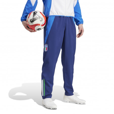 Pantalon survêtement avant match Italie bleu foncé 2024