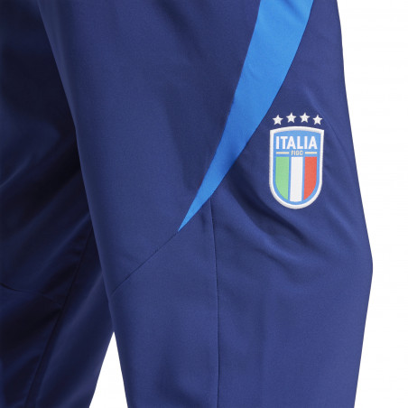 Pantalon survêtement avant match Italie bleu foncé 2024