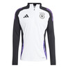 Sweat zippé Allemagne blanc noir 2024