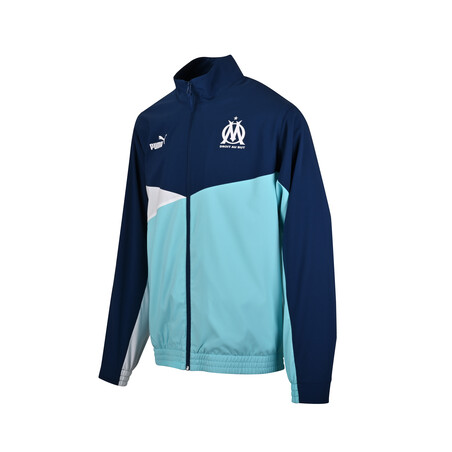 Veste survêtement OM Woven bleu blanc 2023/24