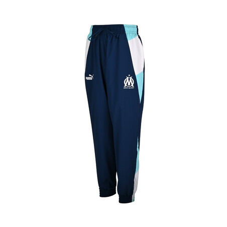 Pantalon survêtement OM Woven bleu blanc 2023/24