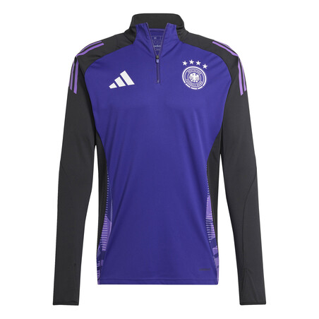 Sweat zippé Allemagne violet noir 2024