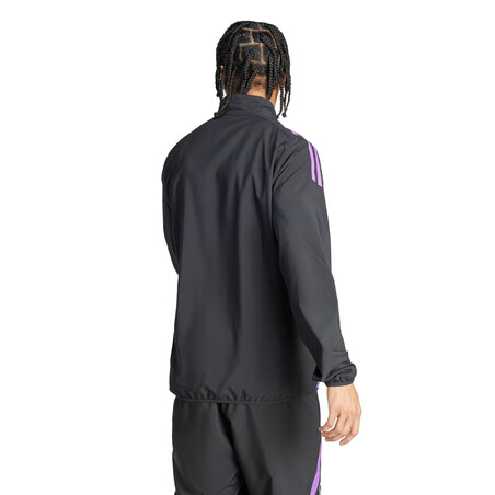 Veste survêtement avant match Allemagne noir violet 2024