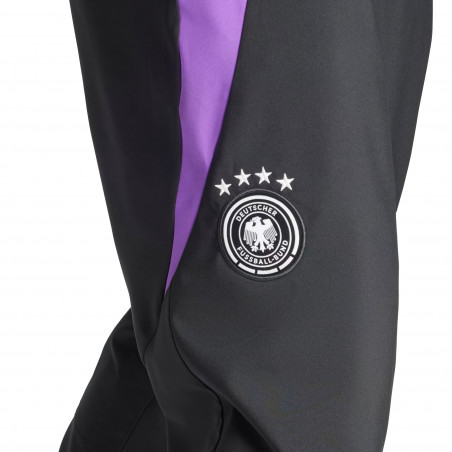 Pantalon survêtement avant match Allemagne noir violet
