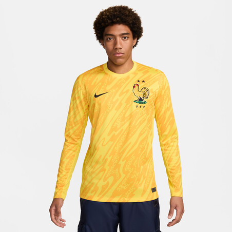 Maillot gardien Equipe de France jaune 2024