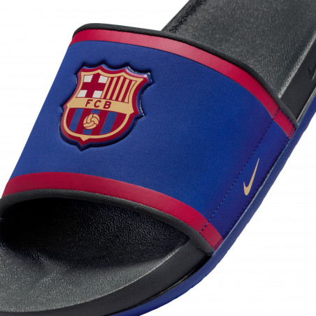 Sandales Nike FC Barcelone bleu rouge 2023/24