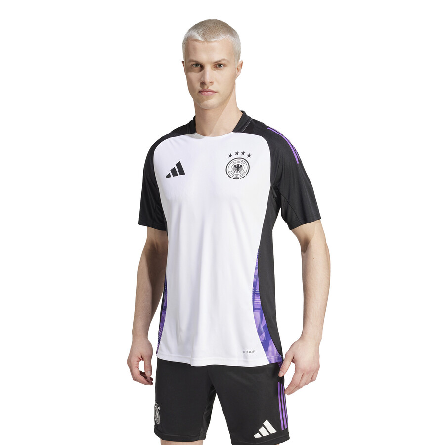 Maillot entraînement Allemagne blanc noir 2024