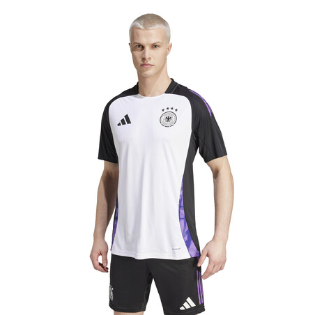 Maillot entraînement Allemagne blanc noir 2024