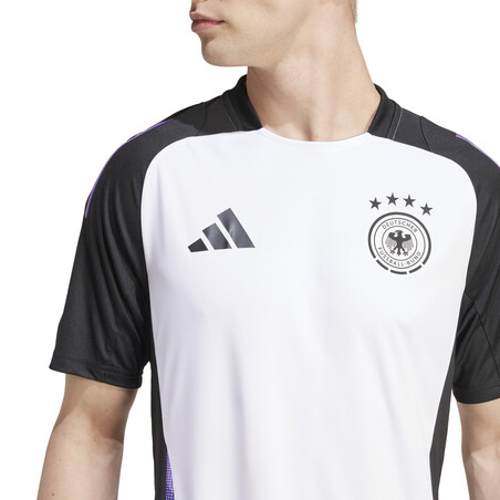 Maillot entraînement Allemagne blanc noir 2024